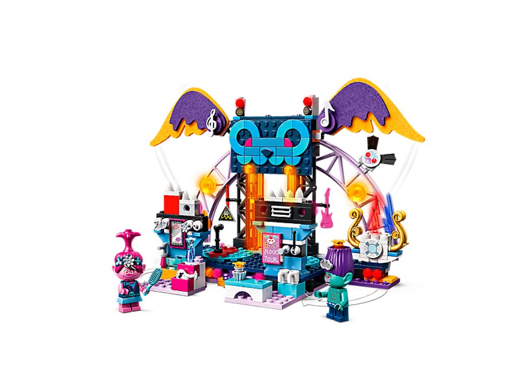 LEGO Trolls: Концерт в городе Рок-на-Вулкане 41254 — Volcano Rock City Concert — Лего Троллз Тролли