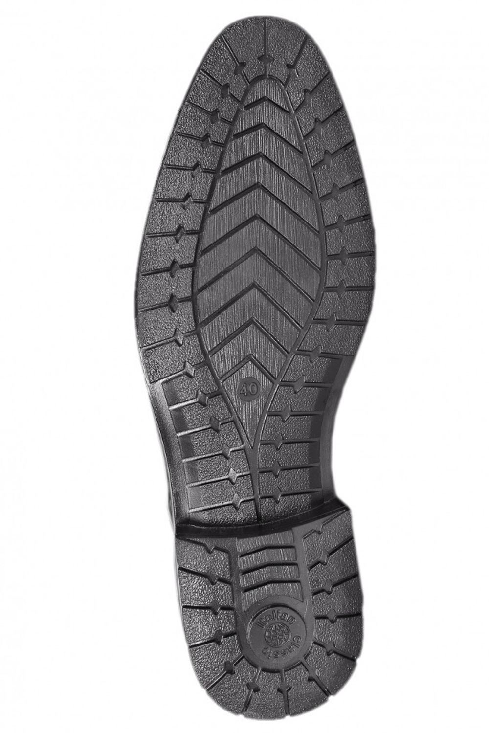 Ботинки зимние офицерские с натуральным мехом Бизон