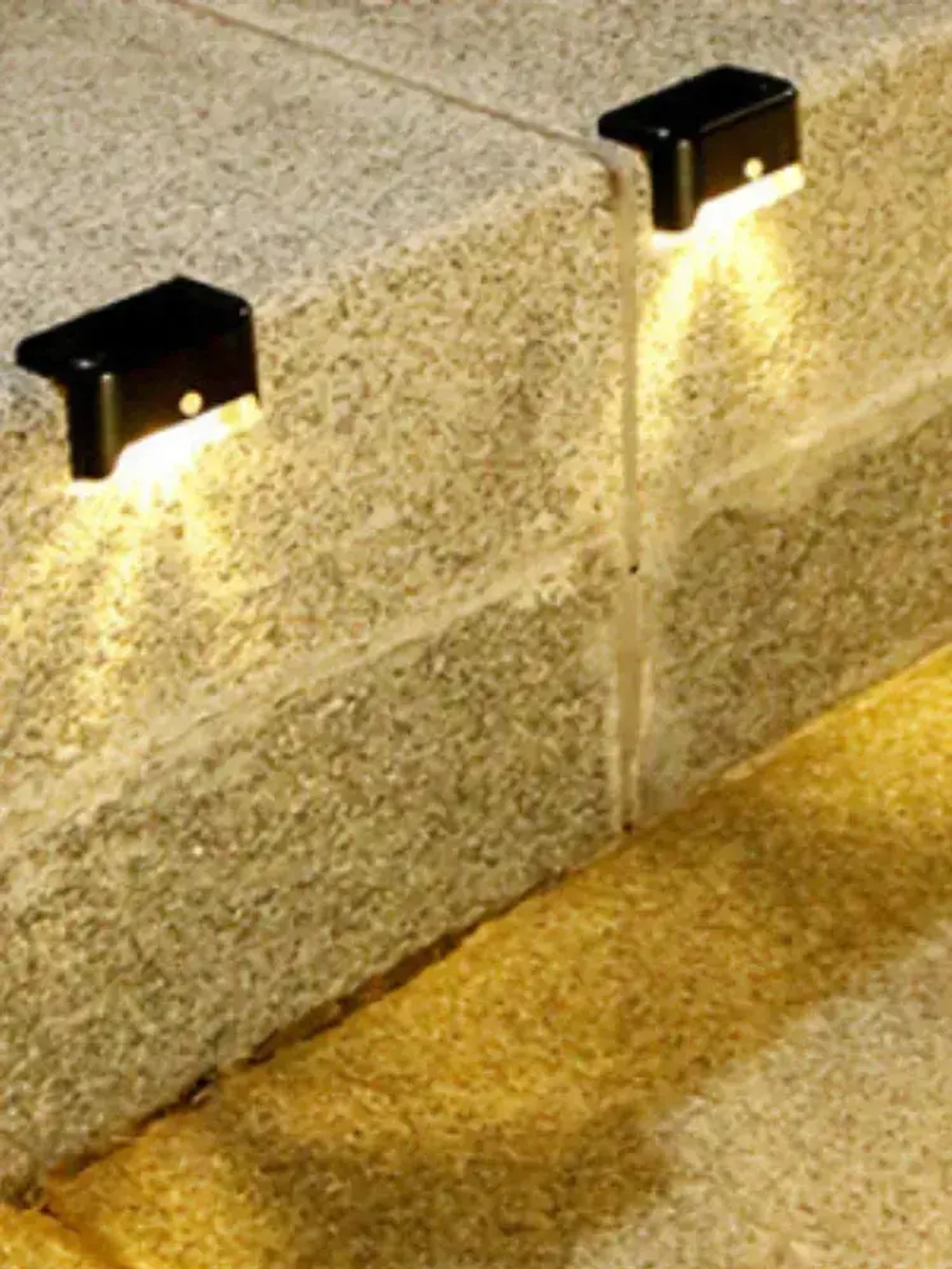 Светильник на солнечной батарее уличный / фонарики садовые на солнечных батареях 16 шт, цвет черный, Conflate