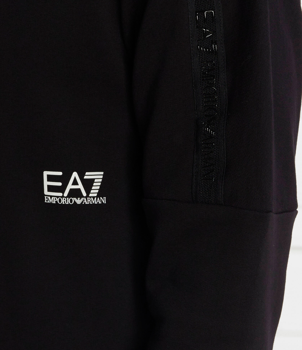 Худи EA7 - черный(3DPM56 PJEQZ)