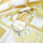 Штора для ванной 180*210см с утяжелителем, полиэстер в ассортименте