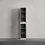 Шкаф-пенал напольный Sancos Libra Floor, белый глянец 350х300х1870 мм