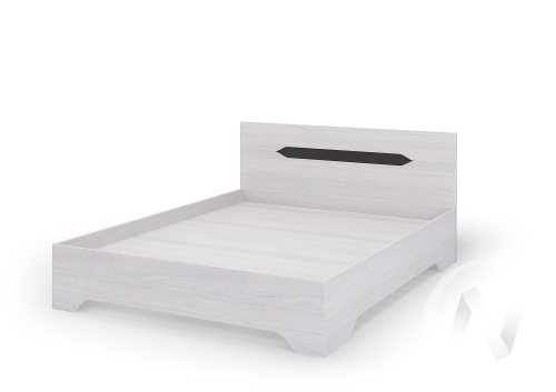 Кровать 1;6м КР014 Спальня Валенсия (анкор/анкор)