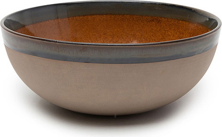 Салатник Serax Surface, каменная керамика, 23,5 см, красный