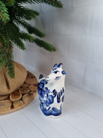 Козочка фигурка гжель