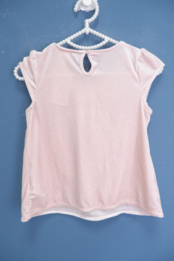 Блузка H&M бархатная на 7/8 лет