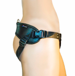 Пояс премиум класс WOMAN SIMPLEX с 3 насадками 6" (Цвет: телесный с черным)