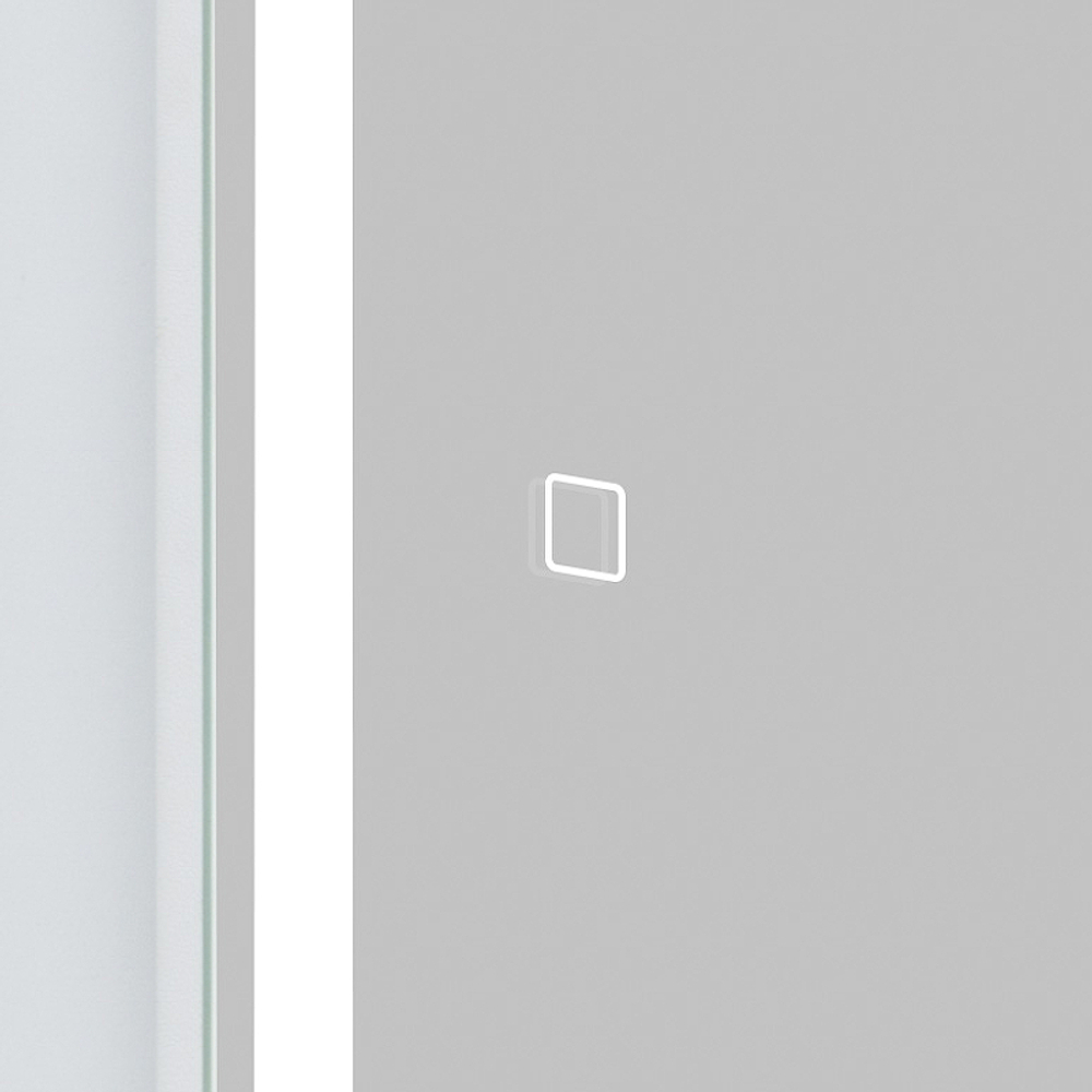 Зеркальный шкаф BelBagno Marino 50 SPC-MAR-500/800-1A-LED-TCH с подсветкой Белый