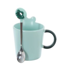 GAEM Кружка с ложкой, 350 мл, L12 W9,5 H11 см, 4в.