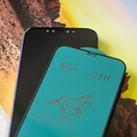 Защитное противоударное стекло Swift Horse для iPhone 12 Pro на полный экран, 012016 Черный