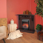 Каминокомплект Real Flame Dominica Corner DN с очагом Majestic Lux Black RC (угловой)