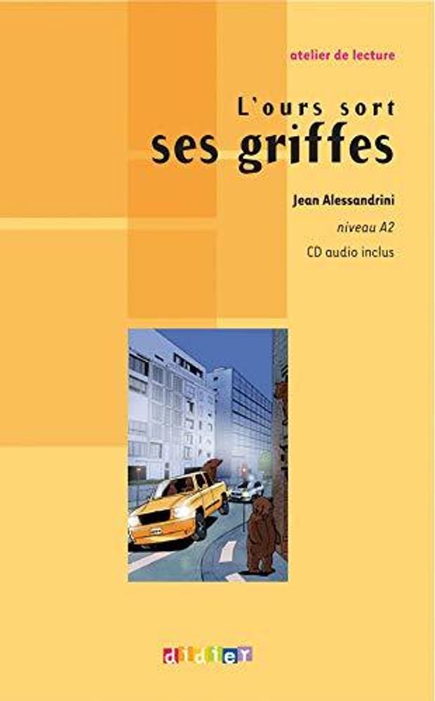 L&#39;ours sort ses griffes Livre + CD -  A2