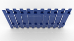 Забор ZBR0001