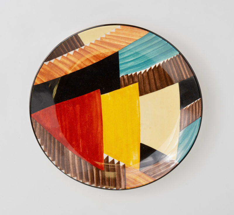 Коллекционная декоративная тарелка «Сьюзи Купер: Пирамиды» (Pyramids)