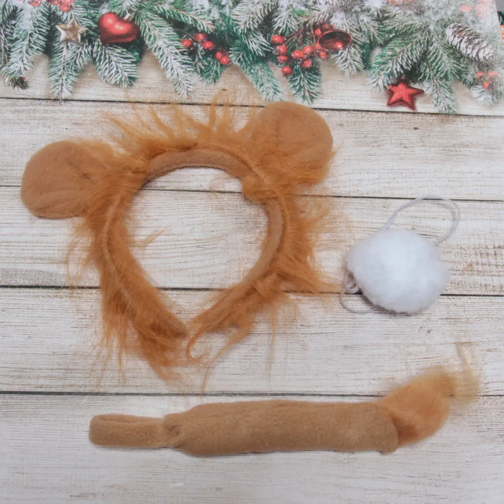 Карнавальный набор (ободок, хвост) «Львенок»