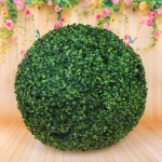 Искусственное растение шар «Самшит» темно-зеленый D-45см Ultramarine