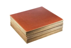 Текстолит ПТ лист толщина 5мм, размер 200х200 мм. 1 шт. Текстолит коричневый.