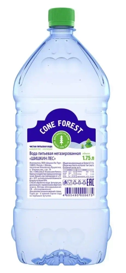 Вода негазированная Шишкин лес, 1,75 л