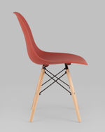 Стул Eames Style DSW терракотовый x4 (разборный каркас)