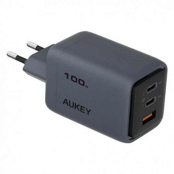 Cетевое зарядное устройство Aukey Comet Mix 100W (AWC-PA-C5G) Grey