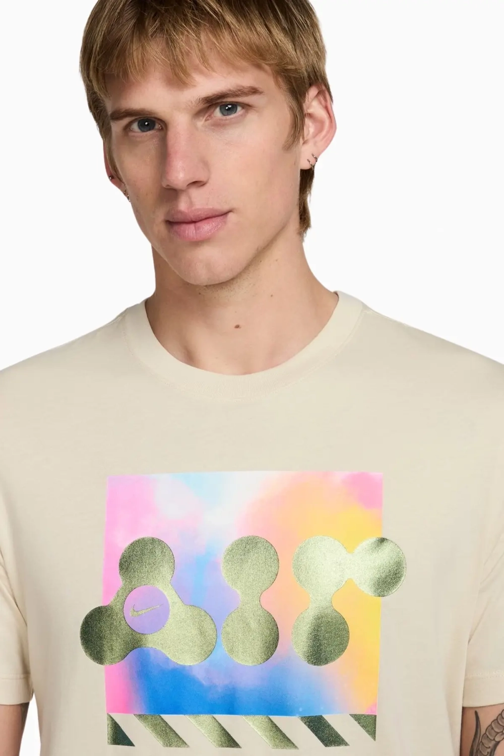 Футболка Nike Sportswear - бежевый