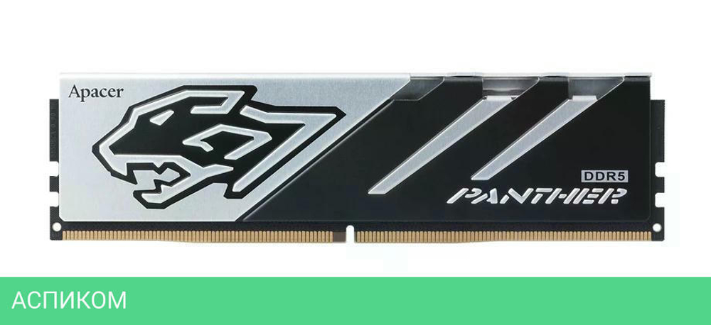 Оперативная память Apacer Panther DDR5 32GB (AH5U32G60C6227BAA-1)