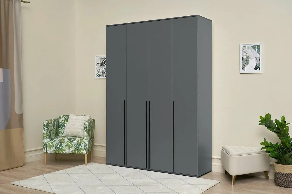 Шкаф "Норд" 4-х ств (графит), МФ Миф, г. Пенза