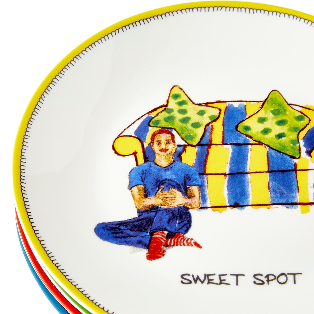 Spode - Набор Kemp Doodles Тарелка 15,5 см Sweet Spot / артикул   KKD78964-XG  / GTIN 00873420