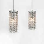 795324 Подвес CRISTALLO 1х40W G9 ХРОМ