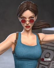 Лара Крофт Расхитительница гробниц Фигурка