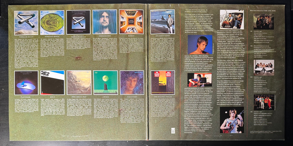 Mike Oldfield - The Complete Mike Oldfield 2LP (Германия 1985г.)