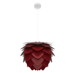 Плафон aluvia, бордовый, d59, 48 см