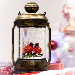 Светодиодная новогодняя фигура ЭРА ENGDS-12 Красный кардинал 1 LED