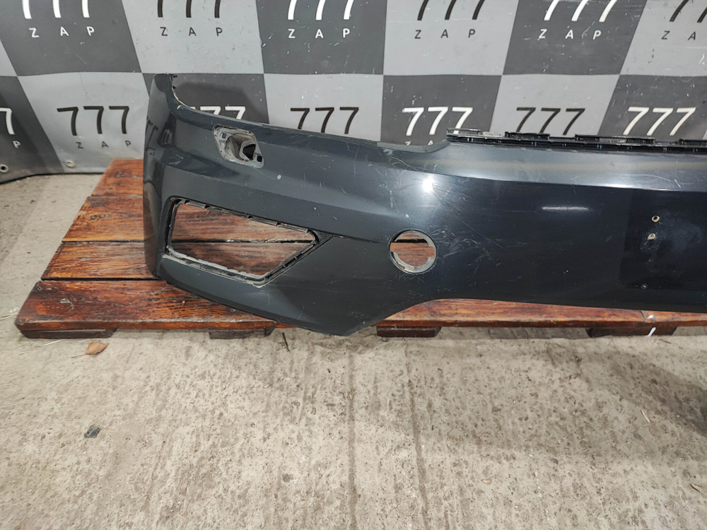 Бампер передний Volkswagen Tiguan 2 16-20 Б/У Оригинал 5NR807217GRU