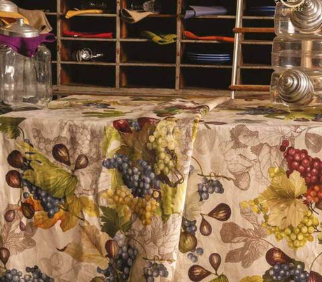 Скатерть 170x270 Tessitura Toscana Telerie Doucers Naturale