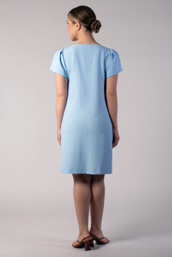 Платье женское 2572ЛПБ, Небесный #259Неб052572ЛП