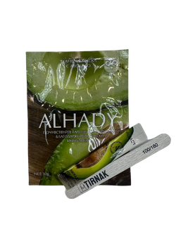 Бьюти-коктейль с пилочкой (зеленый)