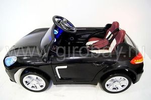 Детский электромобиль River Toys PORSHE E001EE черный