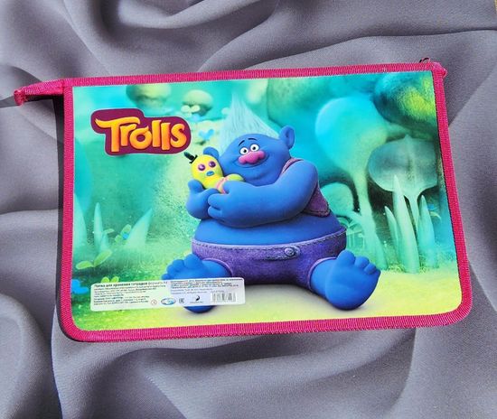 Папка на молнии А4 ПВХ Фубол