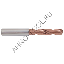 Сверло 10.3мм  твердосплавное 3D без подвода СОЖ. SP-X800031030 VHM AHNO по стали, чугуну, нерж. и ж