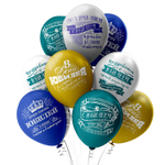 Шар латексный 30см Юбилей мужчине (Ассорти)