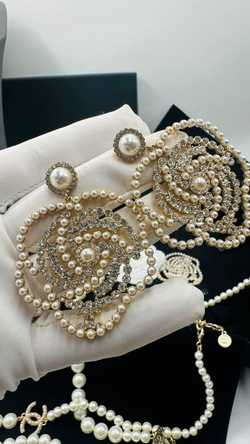 Серьги CHANEL