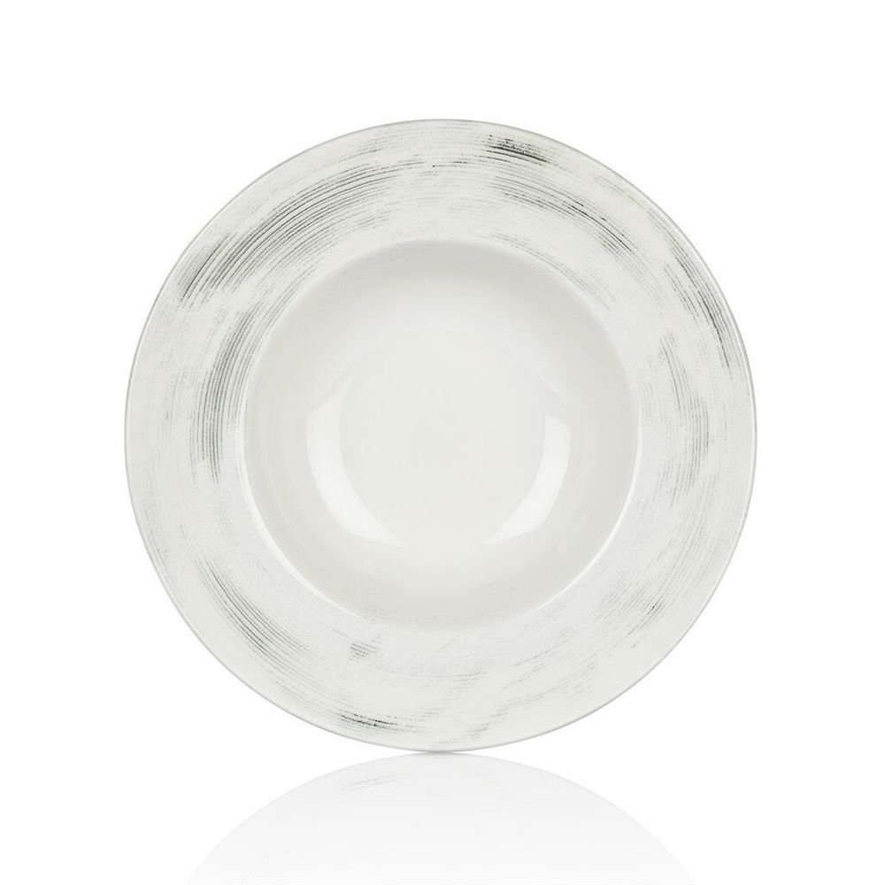 Тарелка глубокая 400 мл d 25 см h5,2 см для пасты, для супа   By Bone Innovation [6]