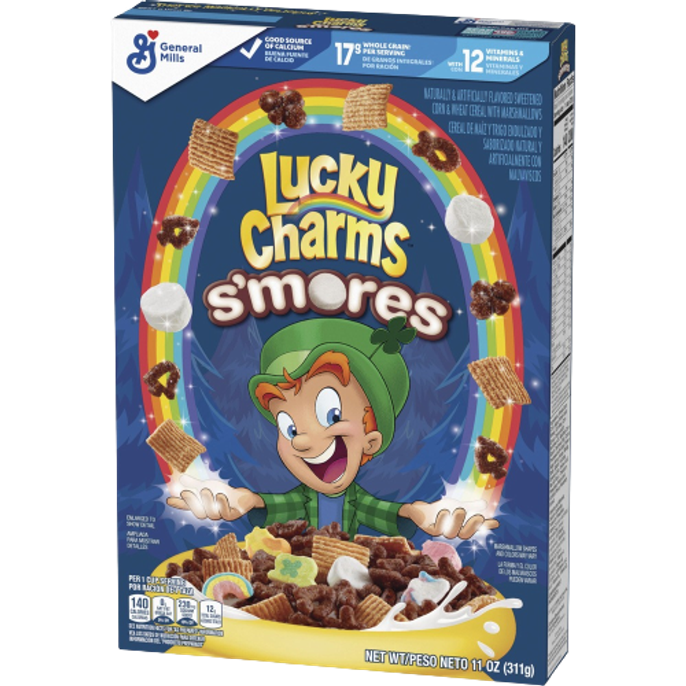 Сухой Завтрак Lucky Charms Smores купить по цене 1 290 руб в  интернет-магазине комиксов Geek Trip