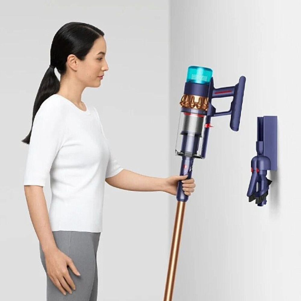 Вертикальный беспроводной пылесос Dyson Gen5 Detect Absolute (SV23) Cooper/Prussian Blue