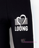 лосины утепленные LOVELOUNGE красивый пояс 3665