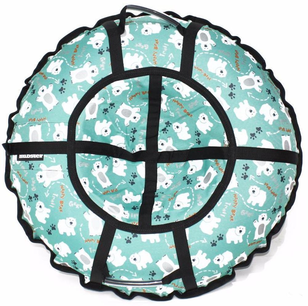 Тюбинг Hubster Люкс Pro Мишки бирюзовые