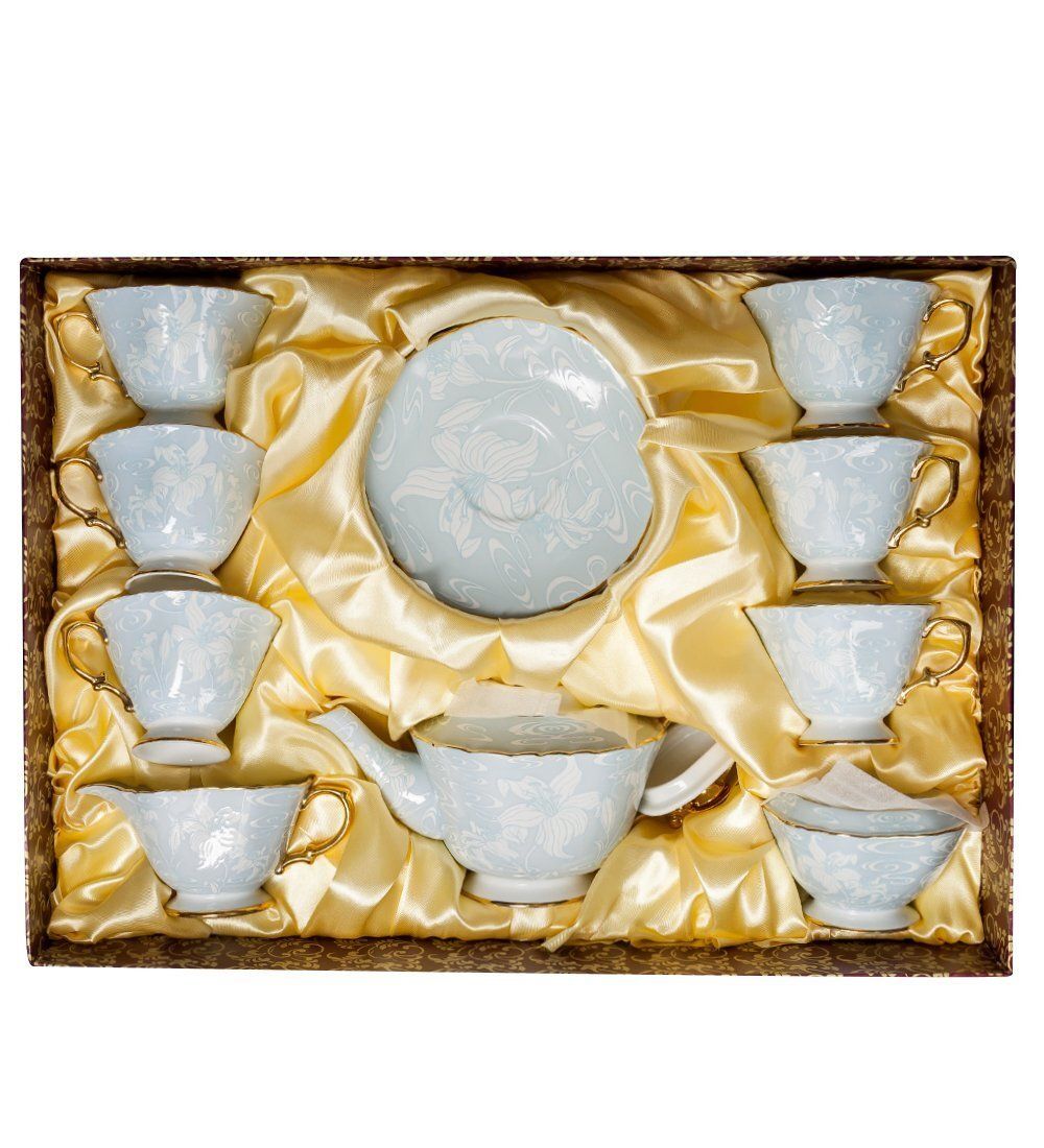 Pavone AS-42 Чайный сервиз на 6 перс. «Фиоре Дорато»
