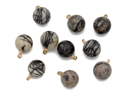 Подвеска "Шар" 10мм (натуральный камень)