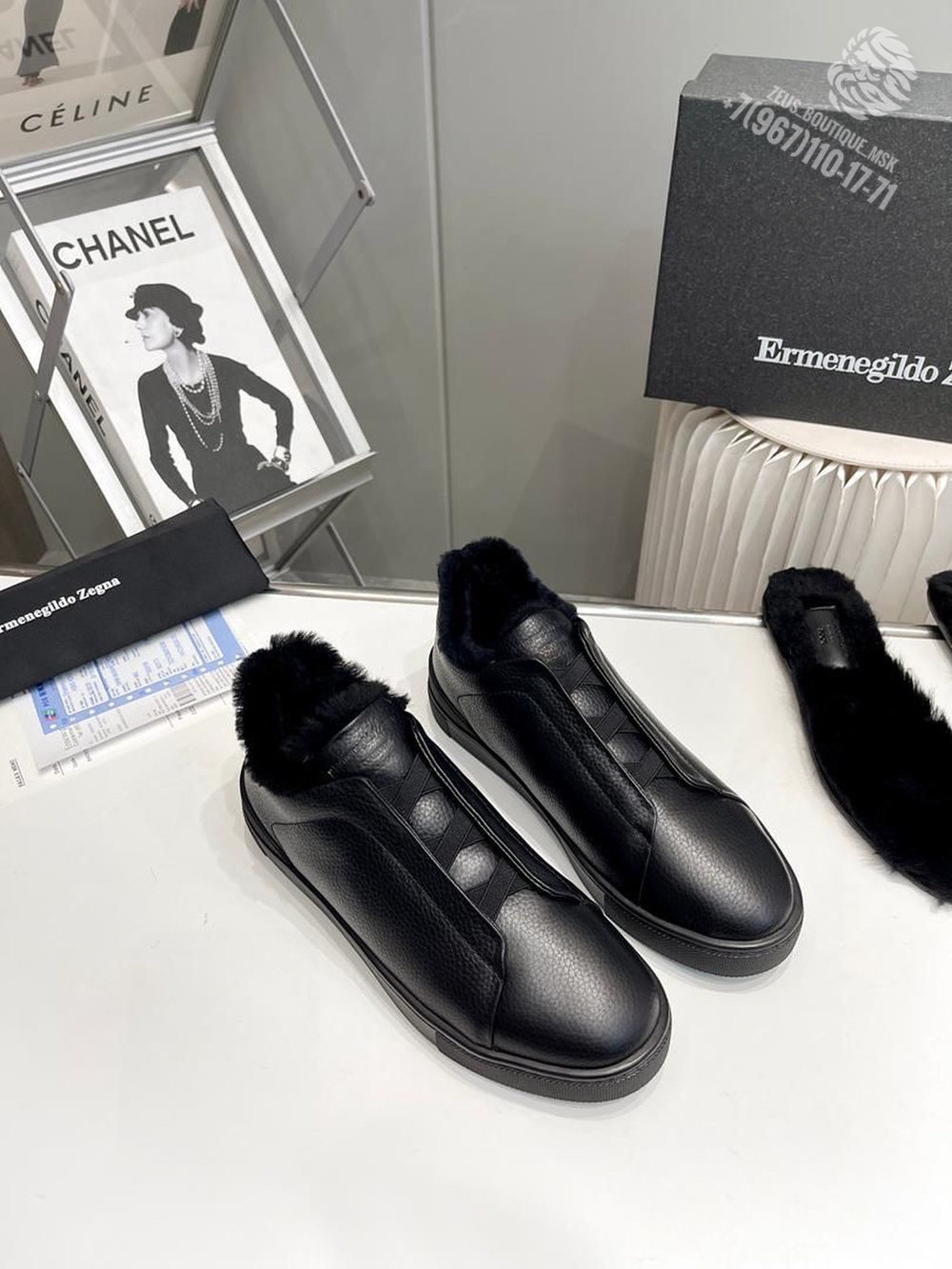 Кеды Ermenegildo Zegna